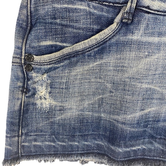 Bebe Mini Jean Skirt - Picture 3 of 10